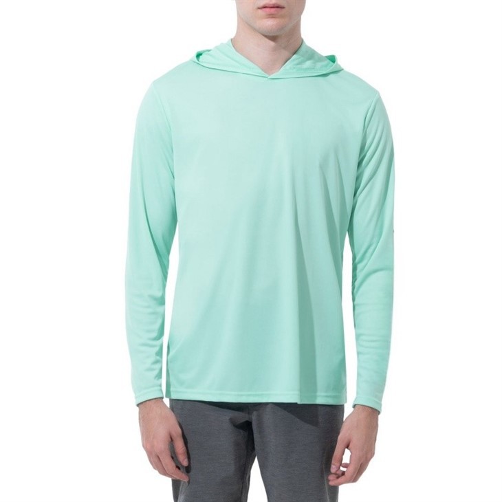 Oem Manufacturer Outdoor Hunting Upf 50 Anti-bacterial Moisture Wicking Long Sleeve Hooded Fishing Hoodie