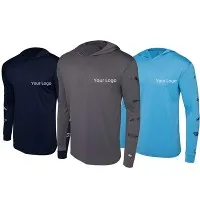 Tekninen hupullinen kalastuspaita